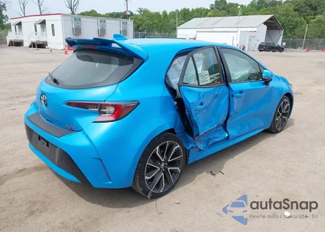 2019 Toyota Corolla Xse from USA, damaged, VIN JTNK4RBE5K3019876